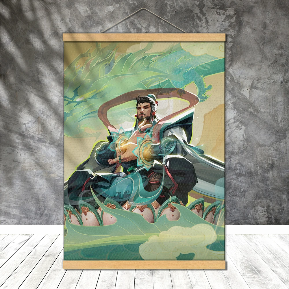 rivals SORCERER IMMORTAL Video Game Posters Painting Decor Scroll Digital Canvas Unframed Decorative Tapestry