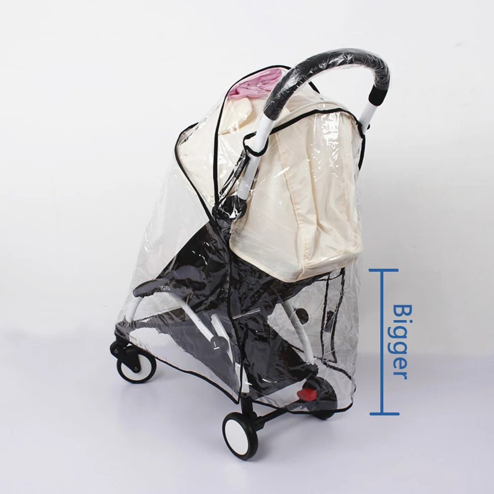 Stroller Accessories Rain Cover for Babyzen Yoyo Baby Yoya Plus Windproof Waterproof Infant Pram Pushchair Universal Raincoat