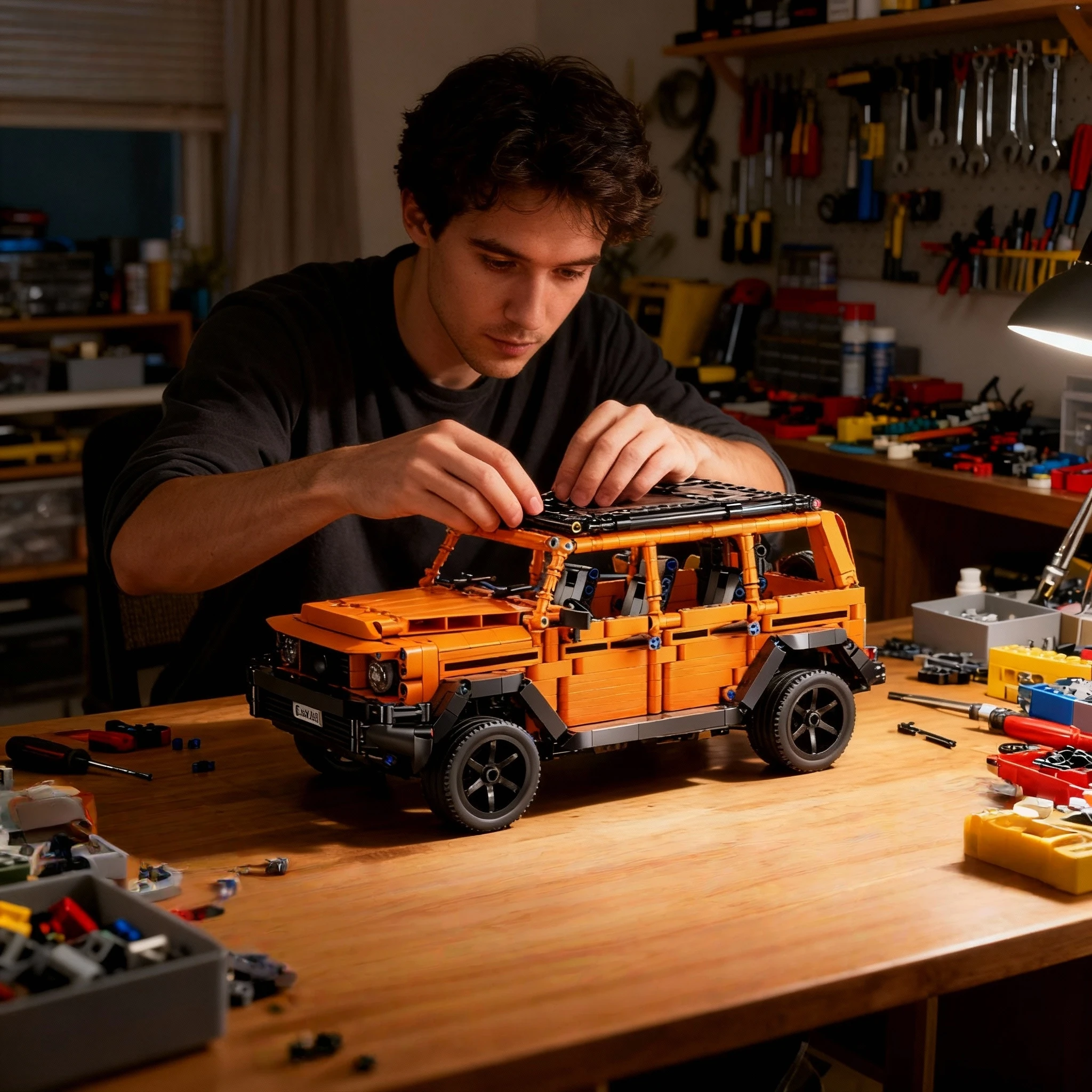 Technical 1:14 G500 Professional Line Off Road Car Building Block SUV Construction Bricks Vehicle Toy Gift for Adult Kid