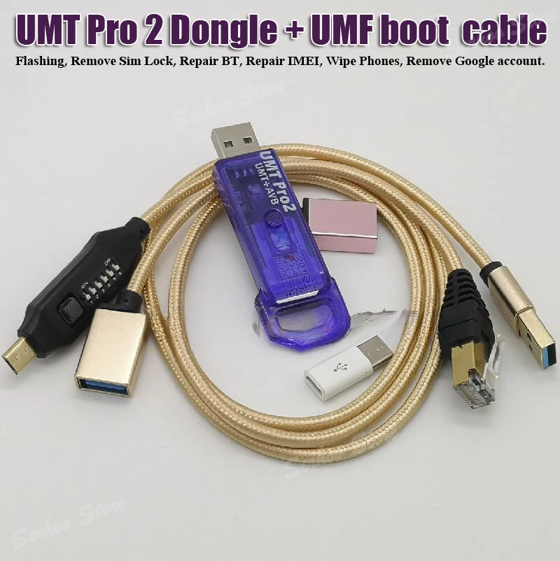 UMT  PRO DONGLE   ( UMT  Dongle + AVB  Dongle ) + UMF Cable