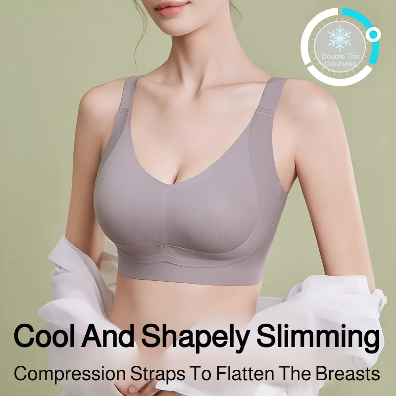 حمالة صدر نسائية لاسلكية بدون خياطة، ملابس داخلية مريحة رفيعة ومضادة للترهل، داعمة قابلة للتعديل، ناعمة قابلة للتنفس، للاستخدام اليومي #3