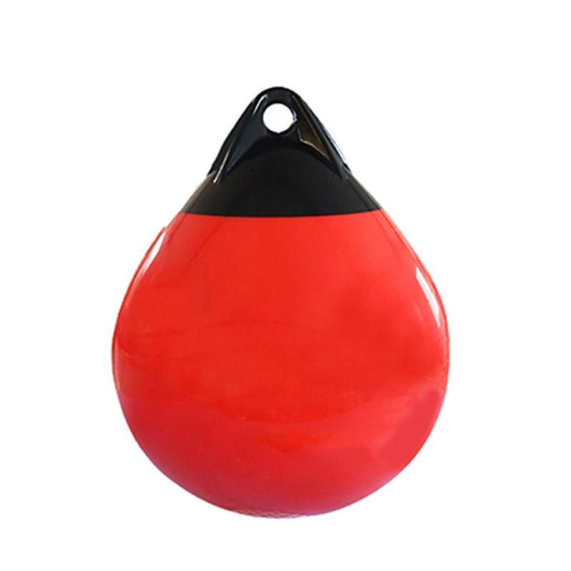 Heavy Duty PVC Boat Fenders Ball Round Anchor Buoy Dock Bumper Ball Inflatable Protection Marine Mooring Buoy