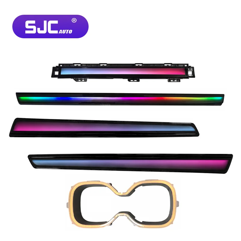 NewSJC  64 Color 12V3-5W Ambient Lighting 2023-2025 for Honda CRV Dynamic LED Symphony rainbow Light Water Cup Saddle Speaker Co