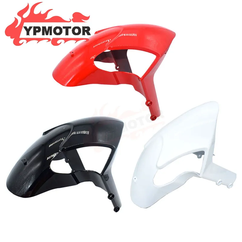 Red/Black/White Sport Bike ABS Front Fender Wheel Mudguard Splash Cover Faring For Ducati Monster 696 796 1100 S4R