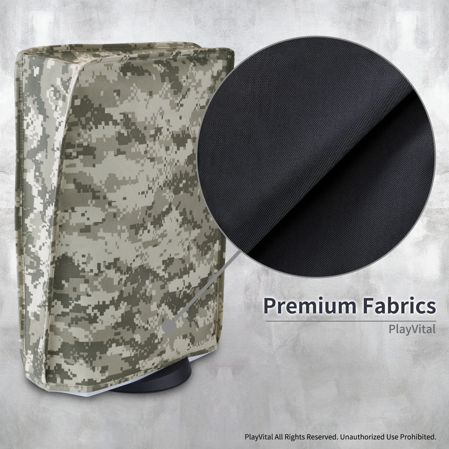 PlayVital-cubierta antipolvo de nailon suave para consola ps5, cubierta impermeable antiarañazos, edición Digital y edición Regular