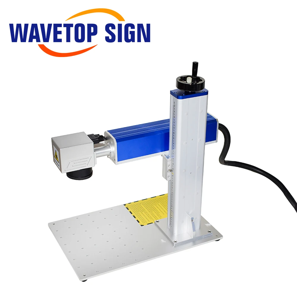 WaveTopSign 20-50W macchina per marcatura Laser a fibra MAX 110*110-300*300 Area di lavoro per marcatura fai da te metallo acciaio inossidabile