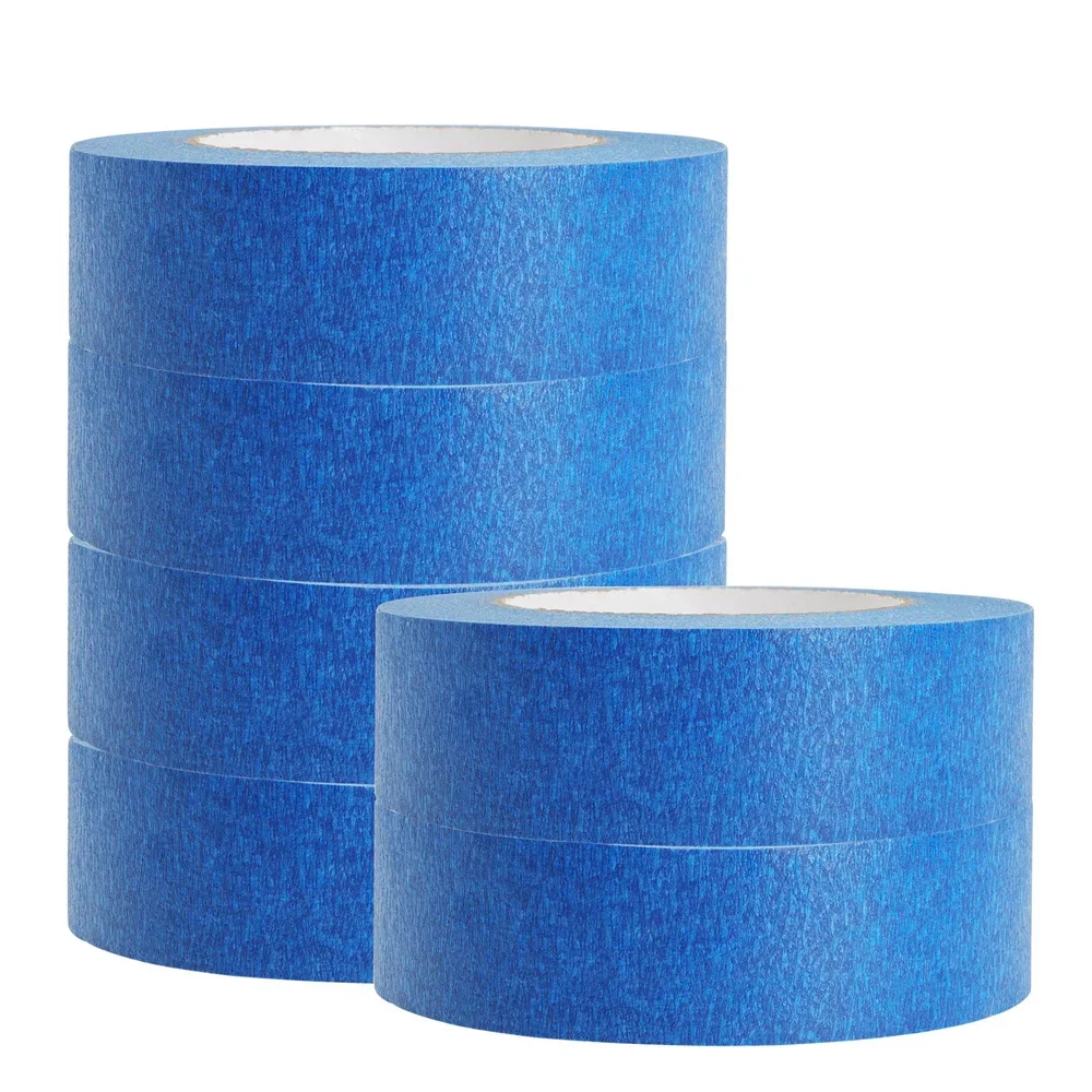 6 Rolls Blue Heavy Duty Outdoor Mounting Tape Double Sided Strong Adhesive For Home Decor Fixtures Pictures Frames Wall Mounting