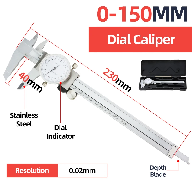 Calibre à cadran