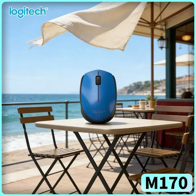 

Беспроводная мышь Logitech M170: компактная, 2.4 ГГц, 1000 DPI, до 12 месяцев автономной работы, для путешествий, работы и дома
