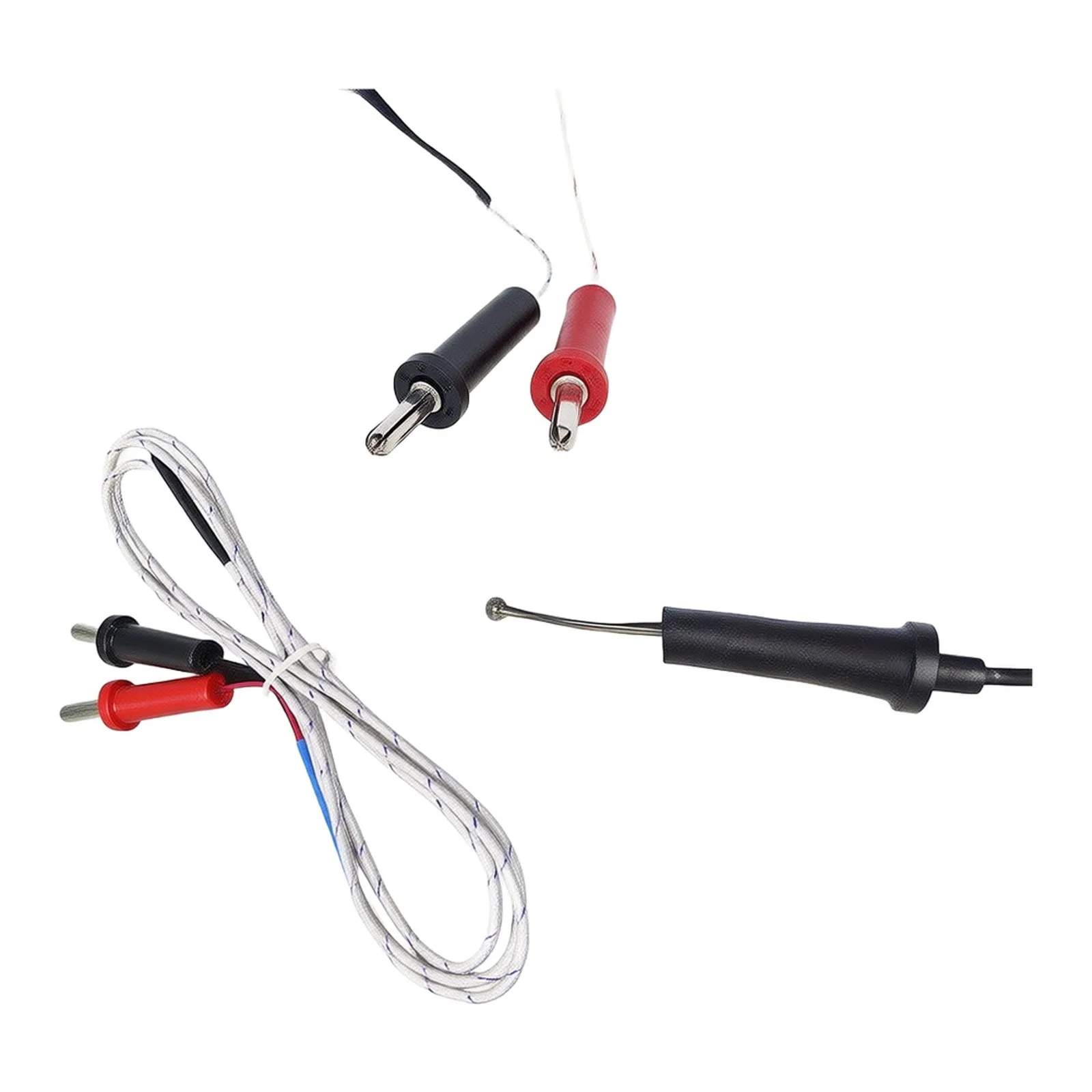 K-Type Thermocouple Probe 1M Length Featuring Heat-Resistant Insulation Compatible with All K-Type Input Multimeters