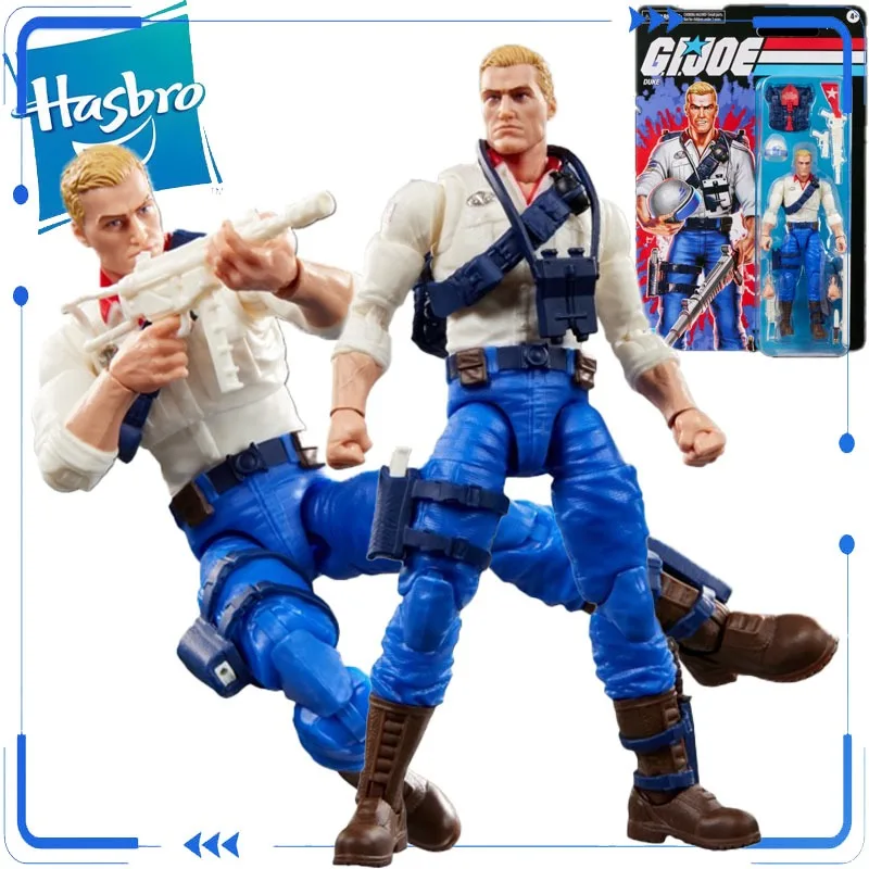 

Genuine Hasbro G.I. Joe Classified Series Retro Cardback Duke 6-Inch Scale Action Figure Toys Gift Collectible Model