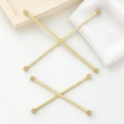 

4pcs Bamboo Wood Hanging Rods Accessories for Tapestry Wall Decor Smooth Surface No Burrs DIY Craft Flags Banner