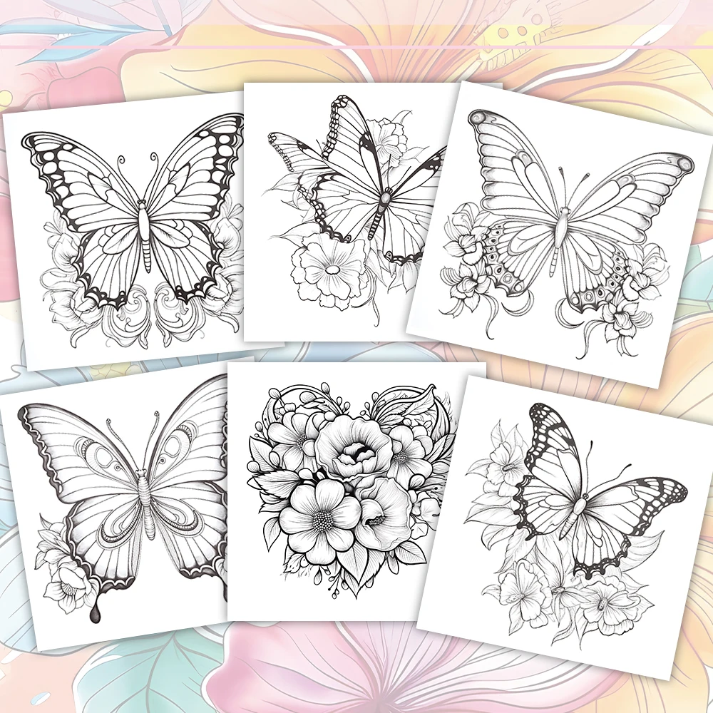 1pc,30 Sheet Adult Drawing Book8.3x 8.3 in100gsm thick paper for soothing, anxiety and more, perfect for many holiday gifts!