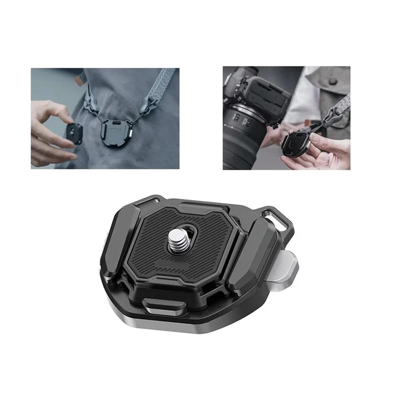 ABZZ-F38 Multi-Hole Quick Release Base F38 Multi-Hole Quick Release Kit Forcamera Toshoulder Strap