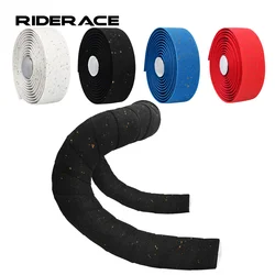 Bike Handlebar Tape Anti-Slip Shock Absorption Bicycle Handlebar Tape PU EVA Soft Comfortable With End Plugs Cycling Wrap Straps
