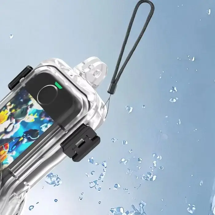 

ensuring a perfect fit 50m Underwater Invisible Waterproof Case for Insta360 X4 Air Diving Shell Housing Cover X4 Air Accessory