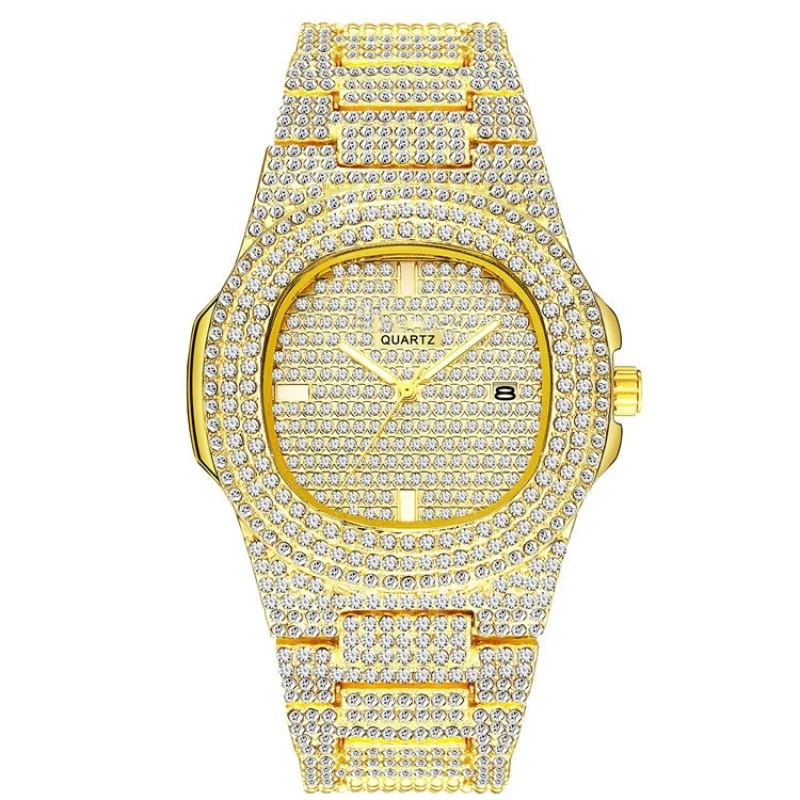 Luxury Lady Waterproof Watches Shining Simple Sports Quartz Wristwatch With Calendar For Office Daily Casual Party Fashion Wear