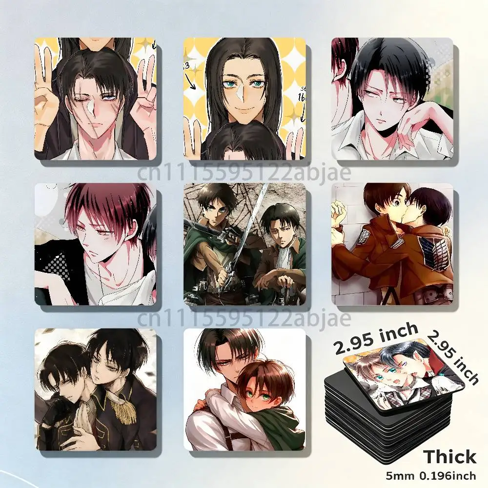 Ereri A-Attack on Titan Magnet Refrigerator Fridge Sticker for Home Decor DIY Wall Decor