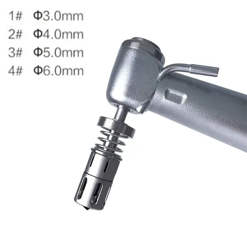 3 Types Dental Implant Bone Extraction Drill Self Grinding Bone Powder Collection Drill Positioning Spring Device Outer Cover