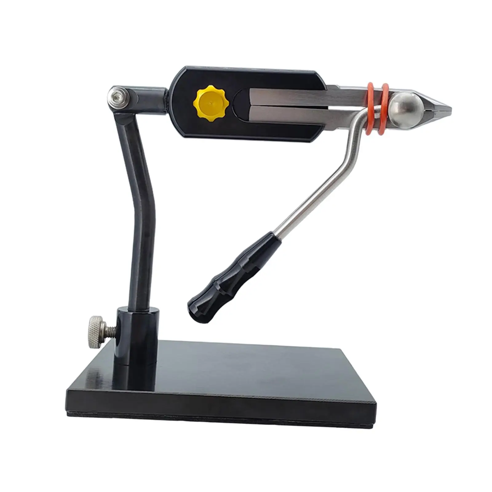 يطير ربط ملزمة قاعدة سبيكة 360 °   أدوات ربط الذبابة للمبتدئين، طُعم الصيد