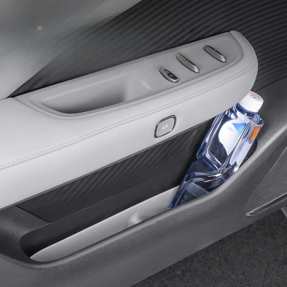 For Nissan N7 Primera Car Door Lower Storage Box TPE Door Groove Waterproof Mat Side Door Organizer Interior Accessories