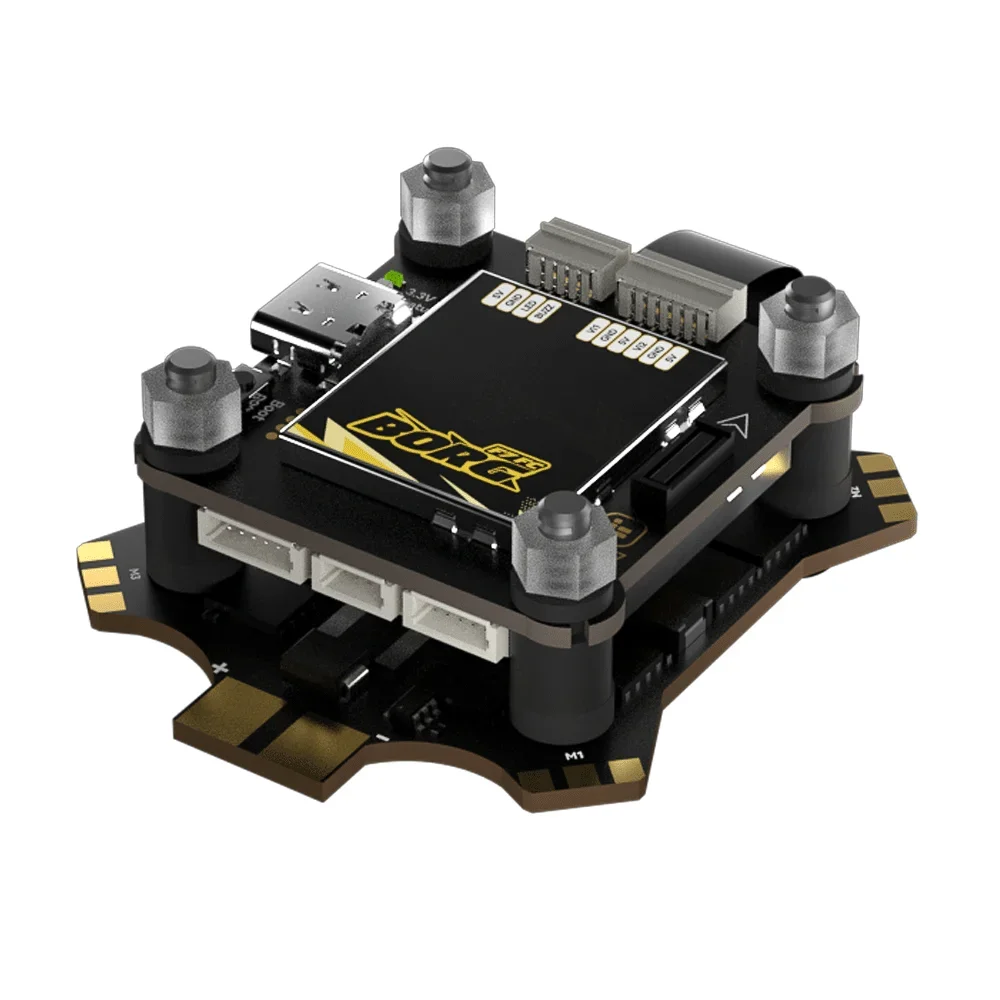 BoMaSIFlight Borg F7 Stack F722 Flight Controller With Borg 60A ESC 4-6S Mount Pattern: 30.5*30.5φ4 For RC FPV Parts