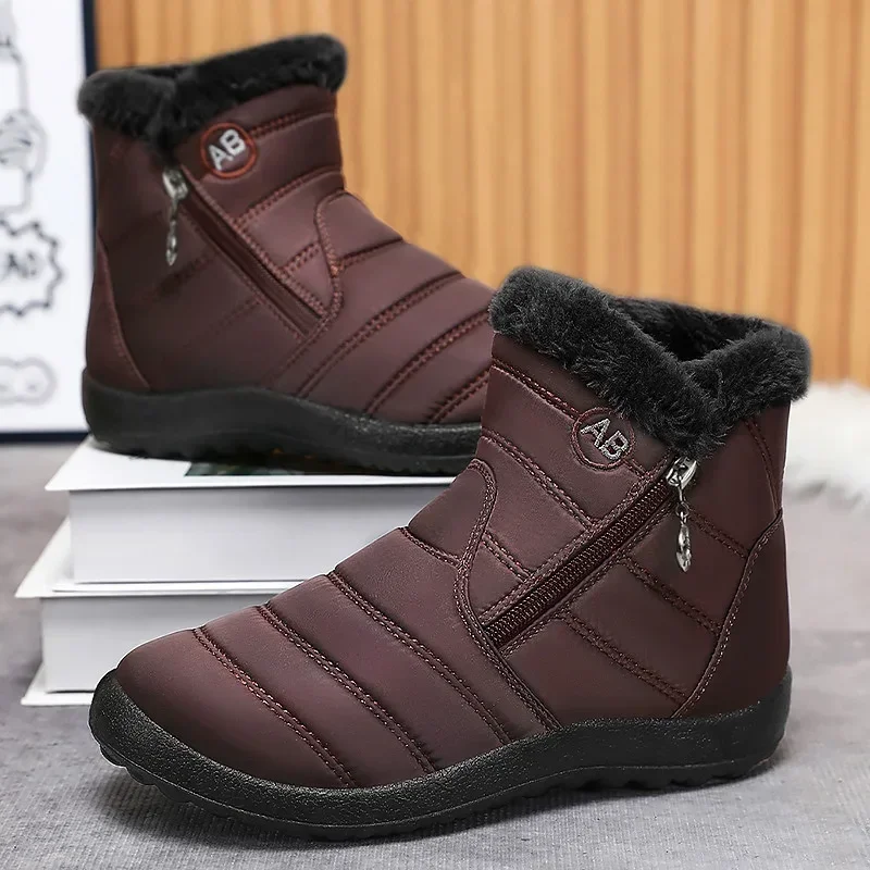 

Winter new foreign trade cotton shoes, long cotton boots, warm high-top shoes for the elderly, couple style snow boots.