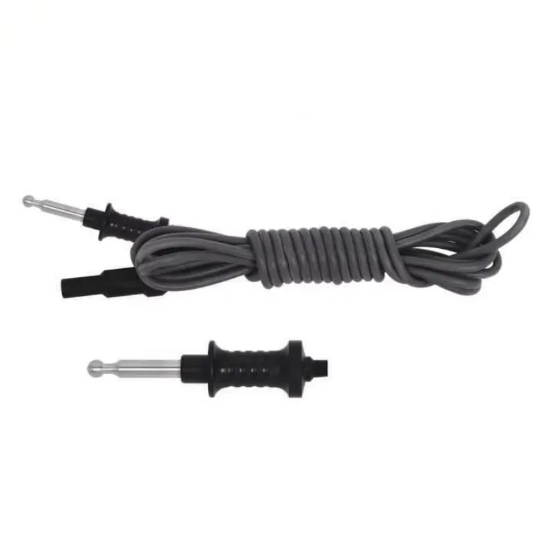 Laparoscopic Instruments Reusable Medical Cable 4mm and 8mm Plug Laparoscopy Single Electrode Cable