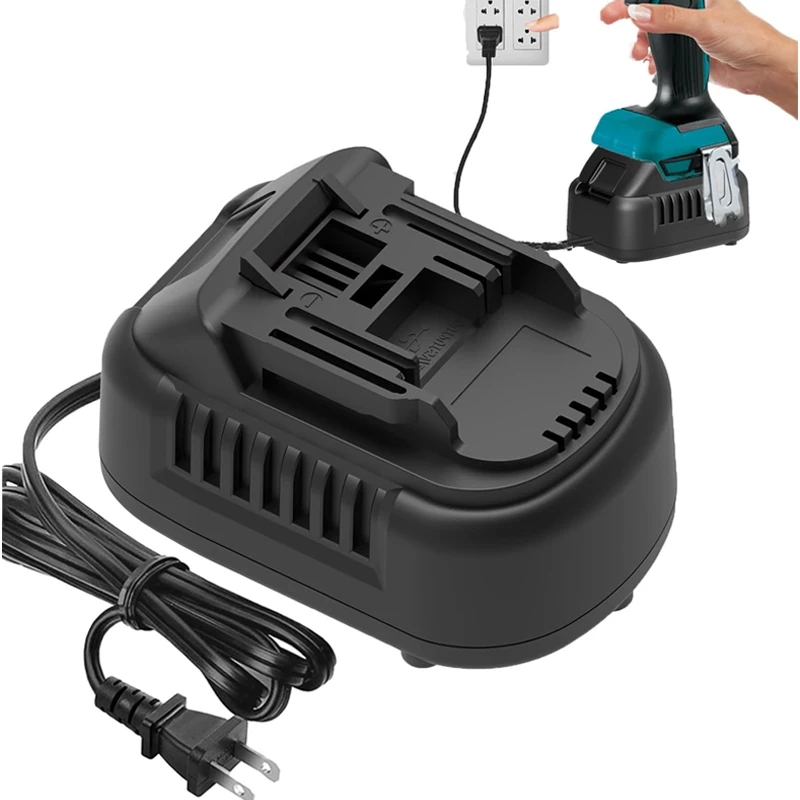 

НОВЫЙ для беспроводного электроинструмента Makita 18 В, адаптер для зарядного источника питания, адаптер розетки для трансформатора переменного тока 110 В в постоянный ток 18-20 В