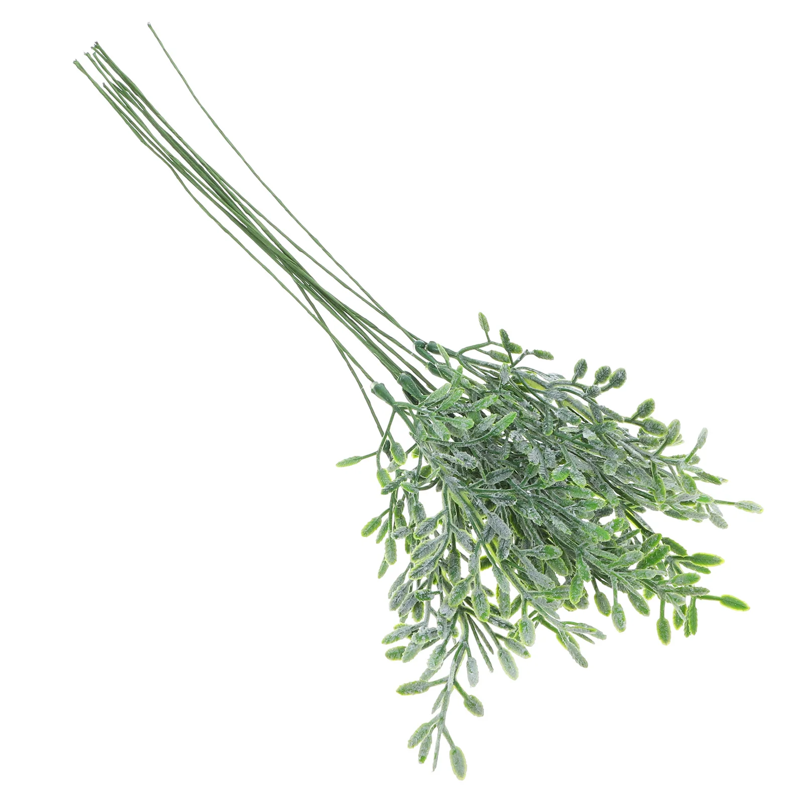 

10pcs Artificial Greenery Stems Faux Plant Decorative Material Party Home Wedding Photo Material Long Term Use