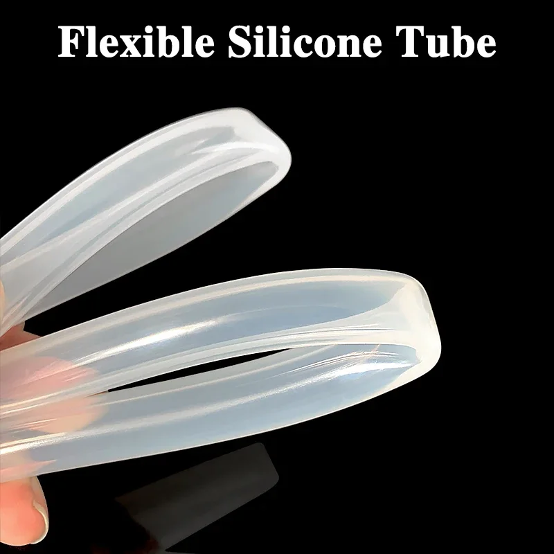 1Meter Transparent Food Grade Silicone tube ID 25mm OD 30mm Flexible Garden Rubber hose Aquarium Soft Tubing Silicone pipe