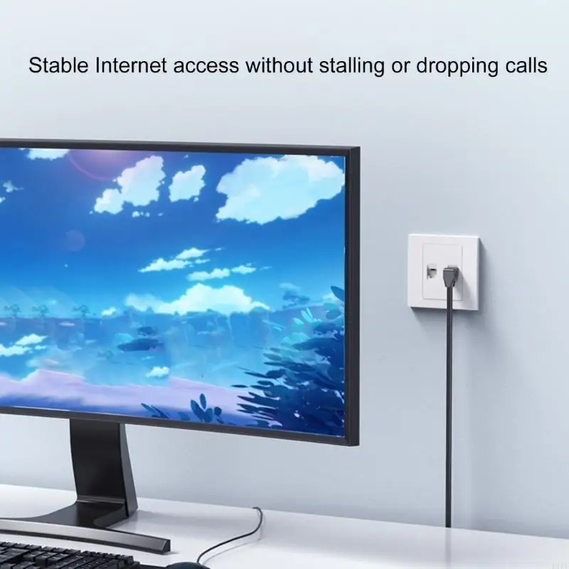 E1PF는 여러 장치 용 RJ45 커넥터와 함께 신호 CAT5E 트위스트 페어 케이블 향상