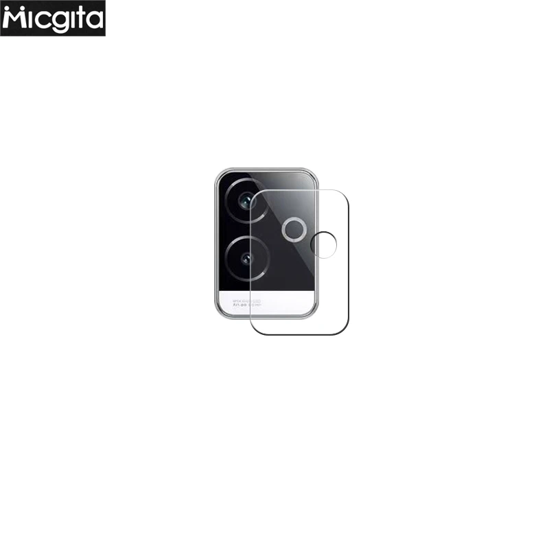 9H Tempered Glass Film For Realme GT6 China Screen Protector Shockproof Anti-Scratch GT6 Soft Fiber Camera film image 4