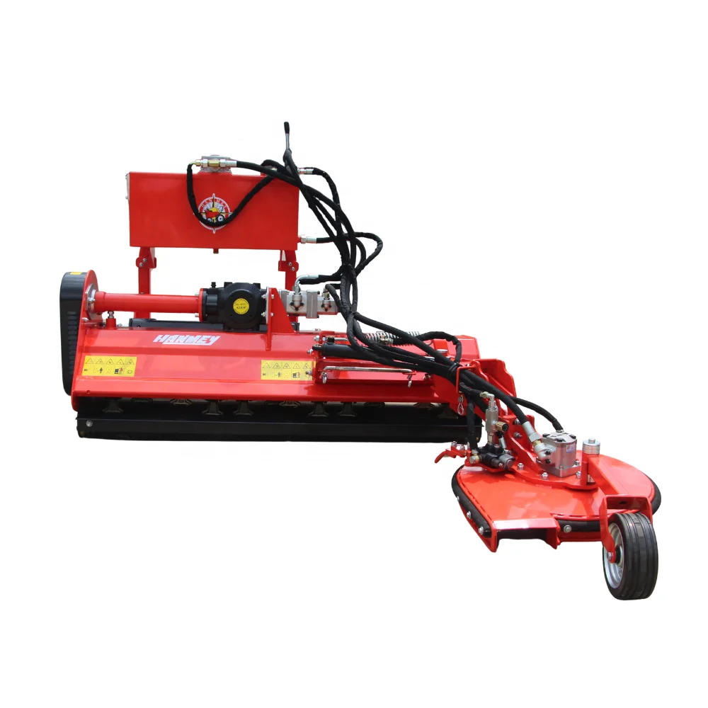 

Tractor Implements PTO Shaft Connect Flail Mower + a Cutting Disc with Sensor