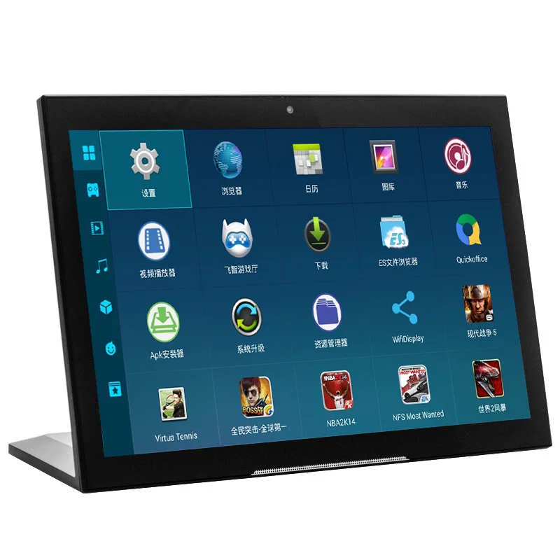 

10 Inch Tablet Android Advertising Display All in One CPU Quad Core A7 1.3G RAM 1GB ROM 8GB