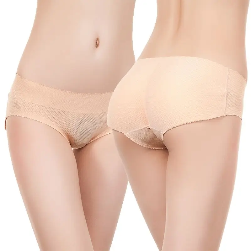 Thin fake buttocks underwear,seamless padding and lifting of buttocks, a magical tool for women\'s underwear with raised buttocks