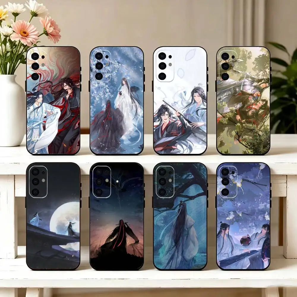 Mo Dao Zu Shi MDZS anime Phone Case For Samsung S25,S24,S21,S22,S23,S30,Ultra,S20,Plus,Fe,Soft Silicone Black Cover