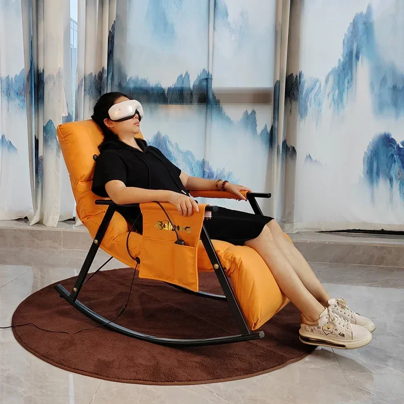 2026 hot sale electric vibrating heated massage lazy recliner lounge chair balance rocker rocking chairs relax sofa for adults