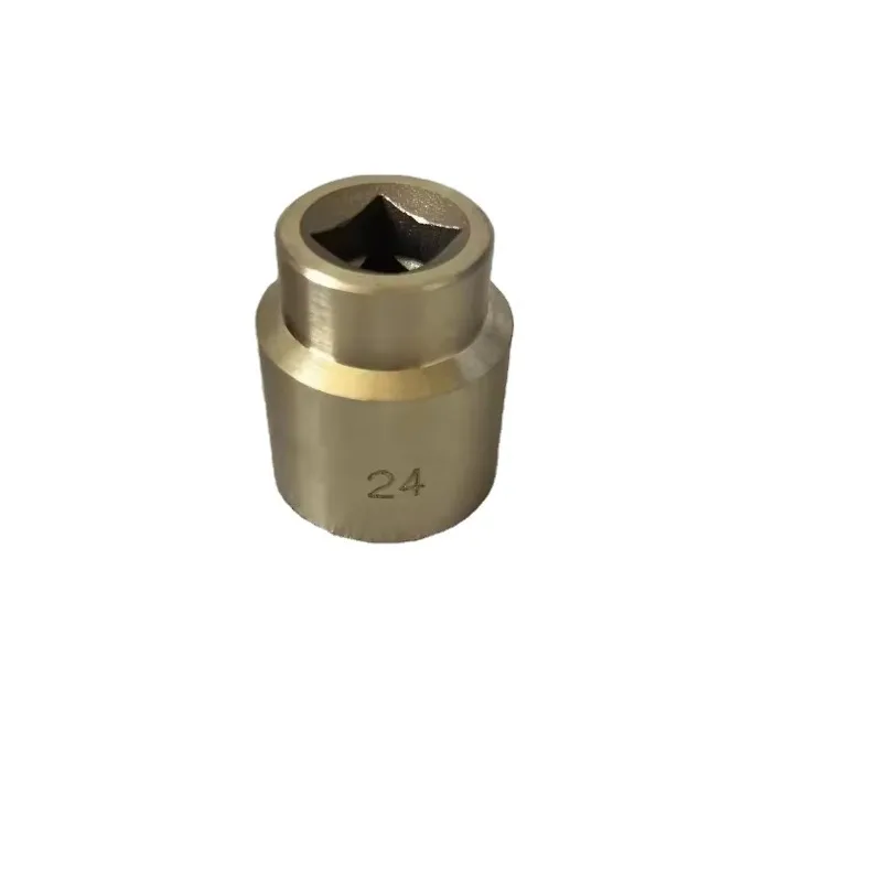 

Non Sparking Tools Aluminum Bronze 3/4 Drive Socket 24mm