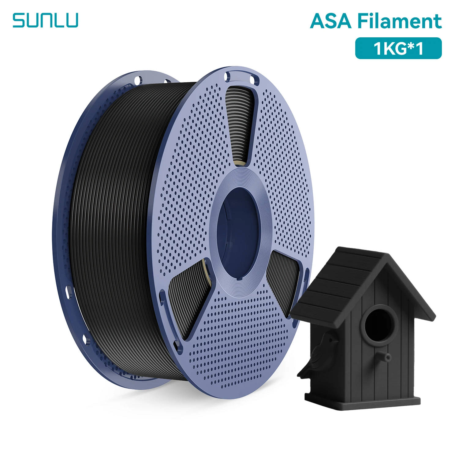 

Филамент SUNLU ASA для 3D-печати, 1.75 мм, устойчивый к атмосферным воздействиям, высокая прочность, точный диаметр, подходит для FDM-принтеров, для использования на улице, катушка 1 кг