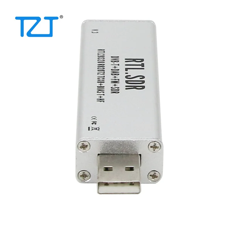 Imagem -03 - Tzt 0.1mhz1.7ghz Tcxo Estável Banda Completa para Receptor Rtl Sdr Kit Completo com sem Antena Banda de Aviação Adsb