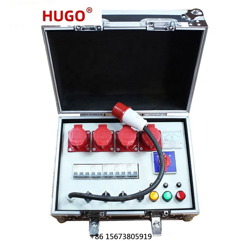12 Way 380V ISO9001 Certified Electric Hoist Synchronous Controller Crane Stage Control Cabinet