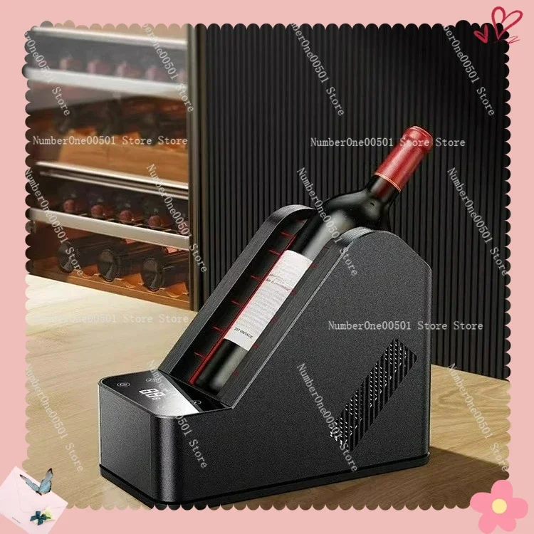 

Wine Chiller Rapid Cooling Machine Wine Refrigerator Cooler Freezer Intelligent Temperature Control System