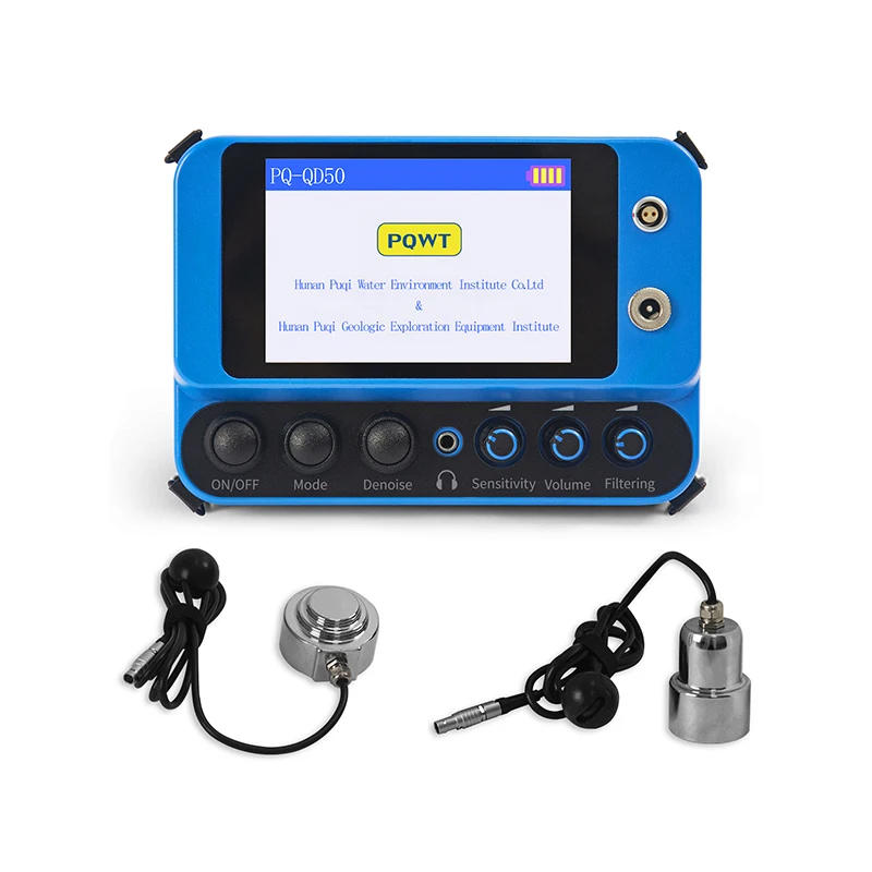 

New Product PQWT QD50 Pipes Leak Detection Device Walls Floors Leakage Home Use Water Leak Detector