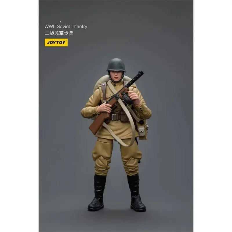 JOYTOY 3.75 Inch JT8919 JT8926 JT8933 1/18 Schaal Wehrmacht Sovjet-Infanterie Verenigde Staten Leger Action Figure Model Bureau Decor Speelgoed