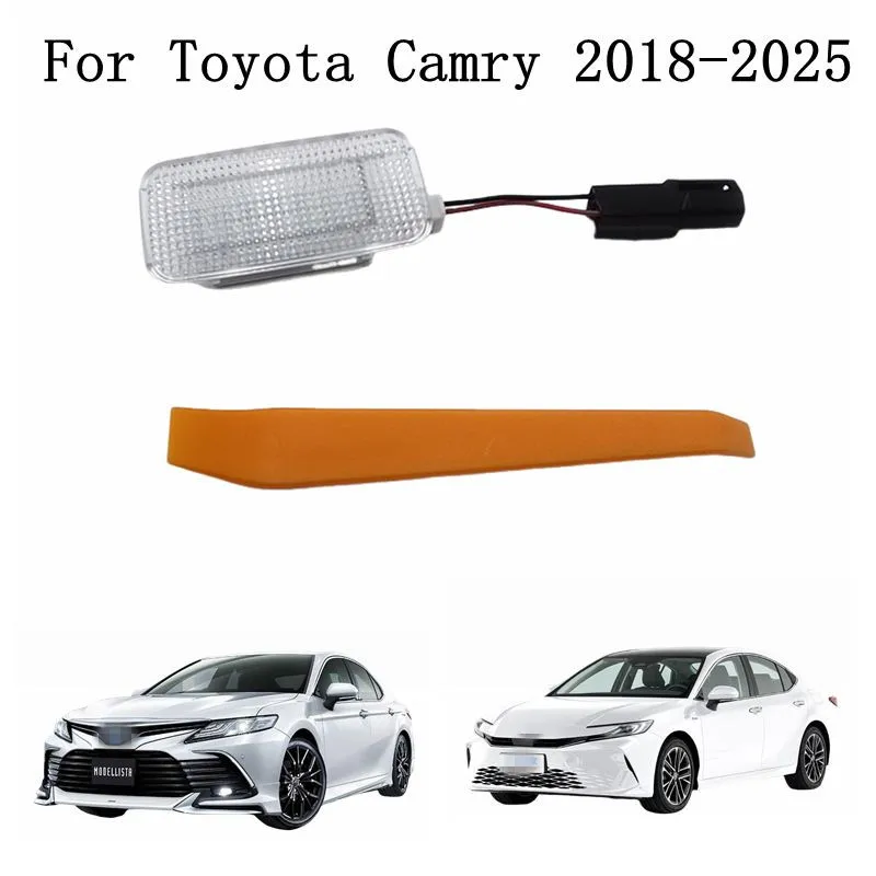 1Pcs Car LED Signal Light Rear Trunk Lamp Luggage Compartment Light 12V For Toyota Camry 2018 2019 2020 2021 2022 2023 2024 2025