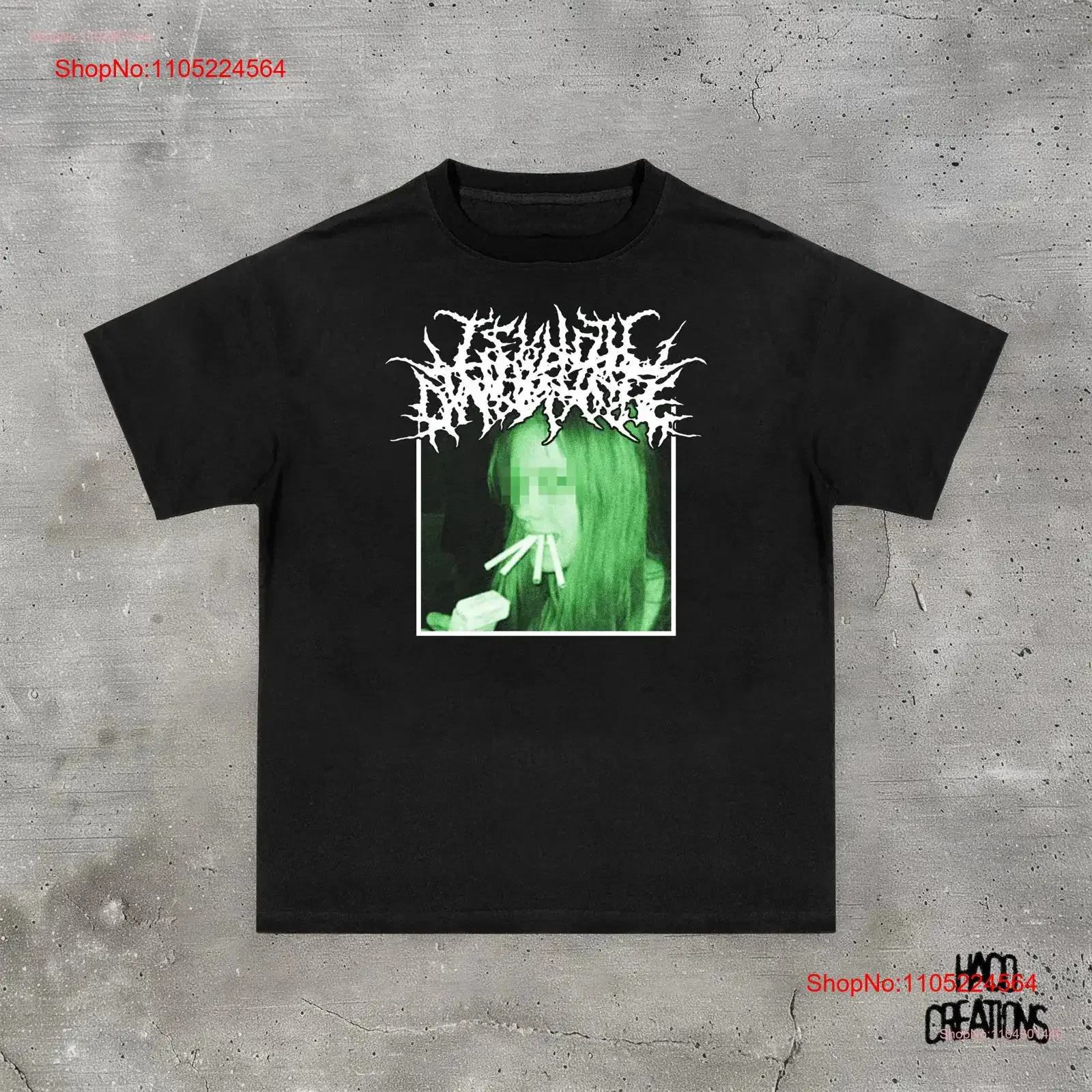 Camiseta estilo ropa informal subterránea Y2K Rap Opium estética Merch vintage lavado suave homme Casual cómodo Unisex elegante