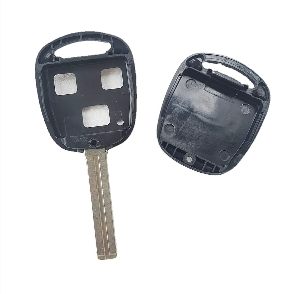 3 Botões Shell Chave Remoto para Para Lexus GX470 RX350 ES300 RX300 RX400h SC GS LS Fob Caso Tampa Uncut Blade