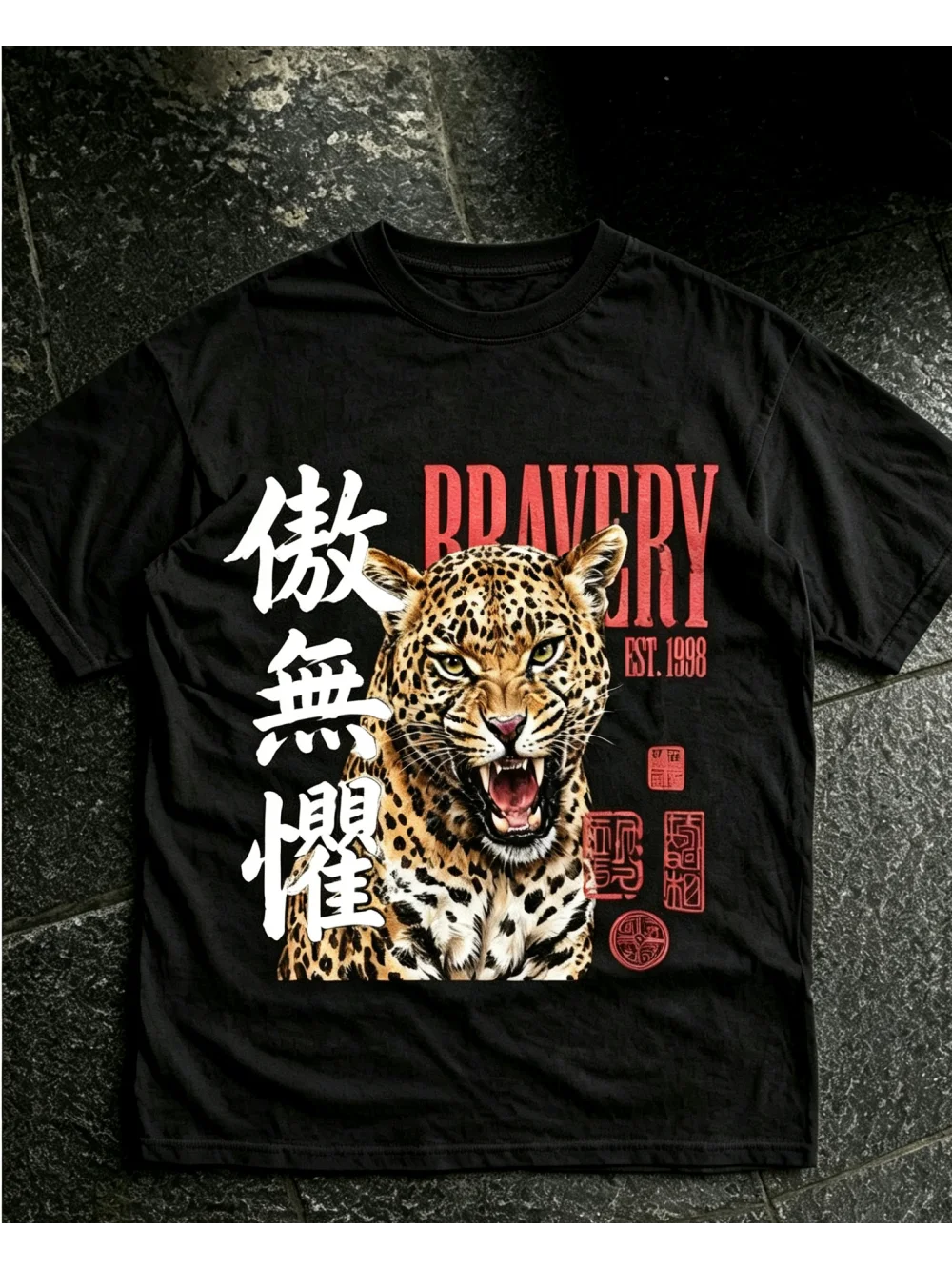 2026 new summer retro punk tiger print round neck casual short sleeved top street trend Y2K hip-hop niche subculture spicy girl