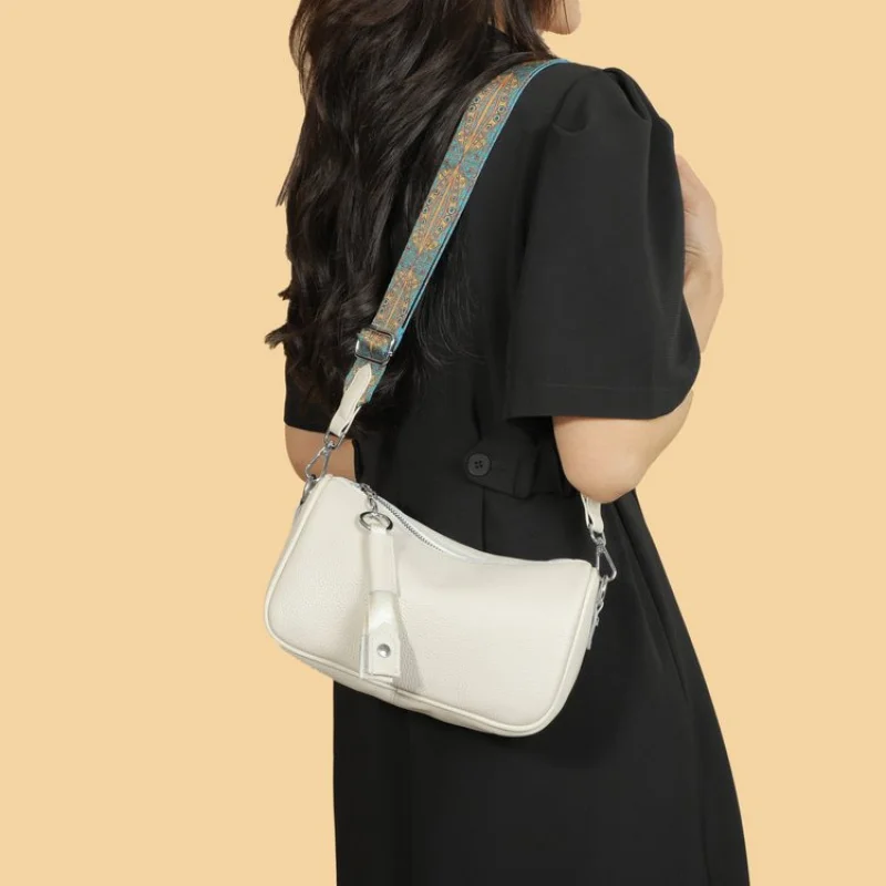 

Популярная классическая высококачественная кожаная женская сумка на плечо, роскошная брендовая модная элегантная повседневная сумка